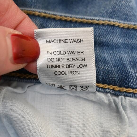 Judy Blue Womens 3/26 Skinny Fit Distressed Jeans - Picture 11 of 11